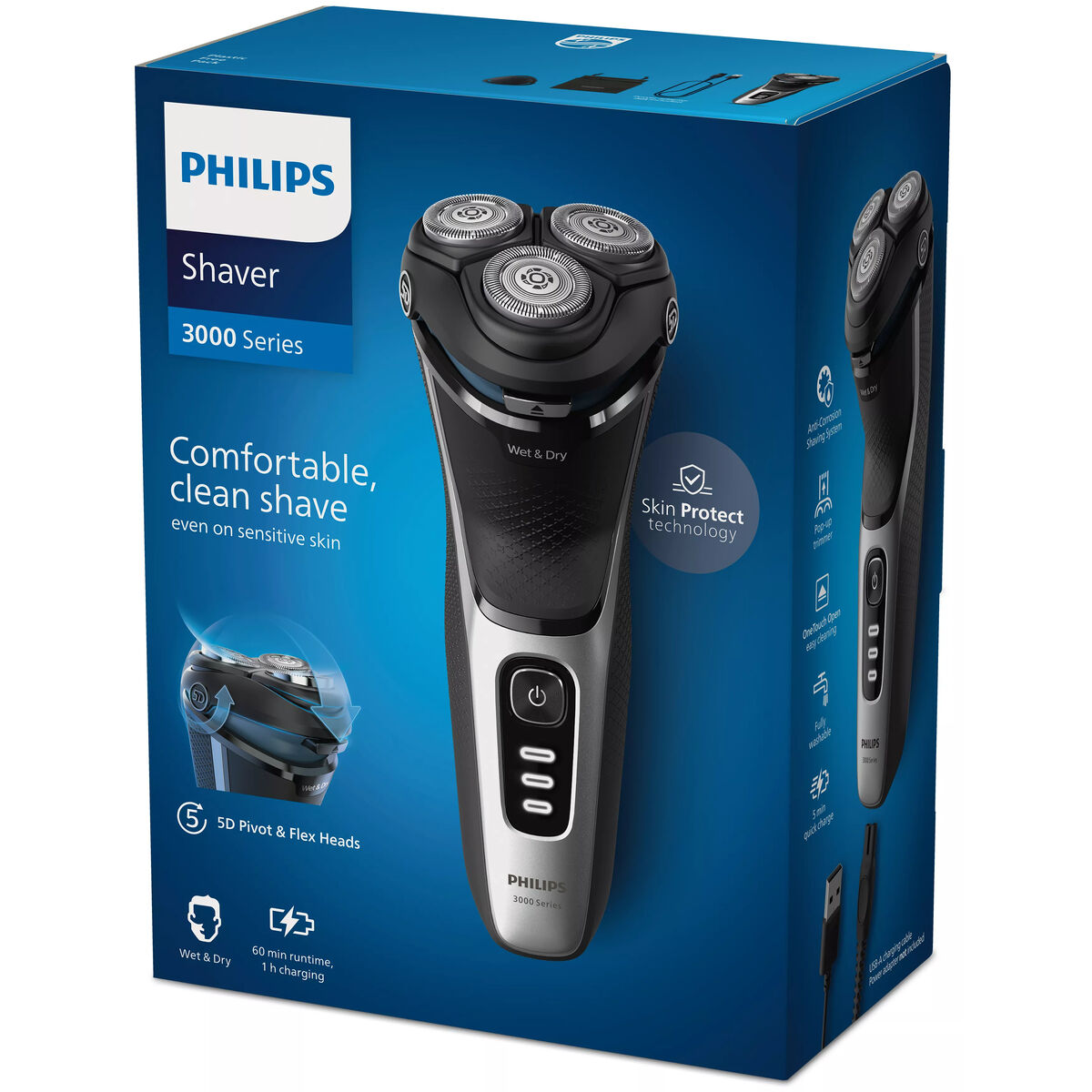 Elektrisk hårfjerner Philips BG5021/15 * produktemballage