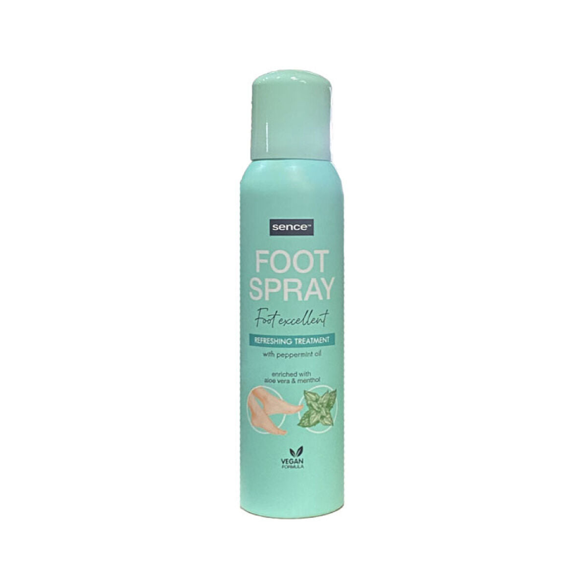 Deodorant Spray for Feet Sence Mint 150 ml produktemballage