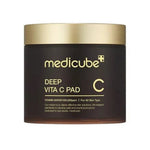 Medicube, Deep Vita C Glutathione Brightening Mask, Brightening, Cleansing Pads, 70 pcs