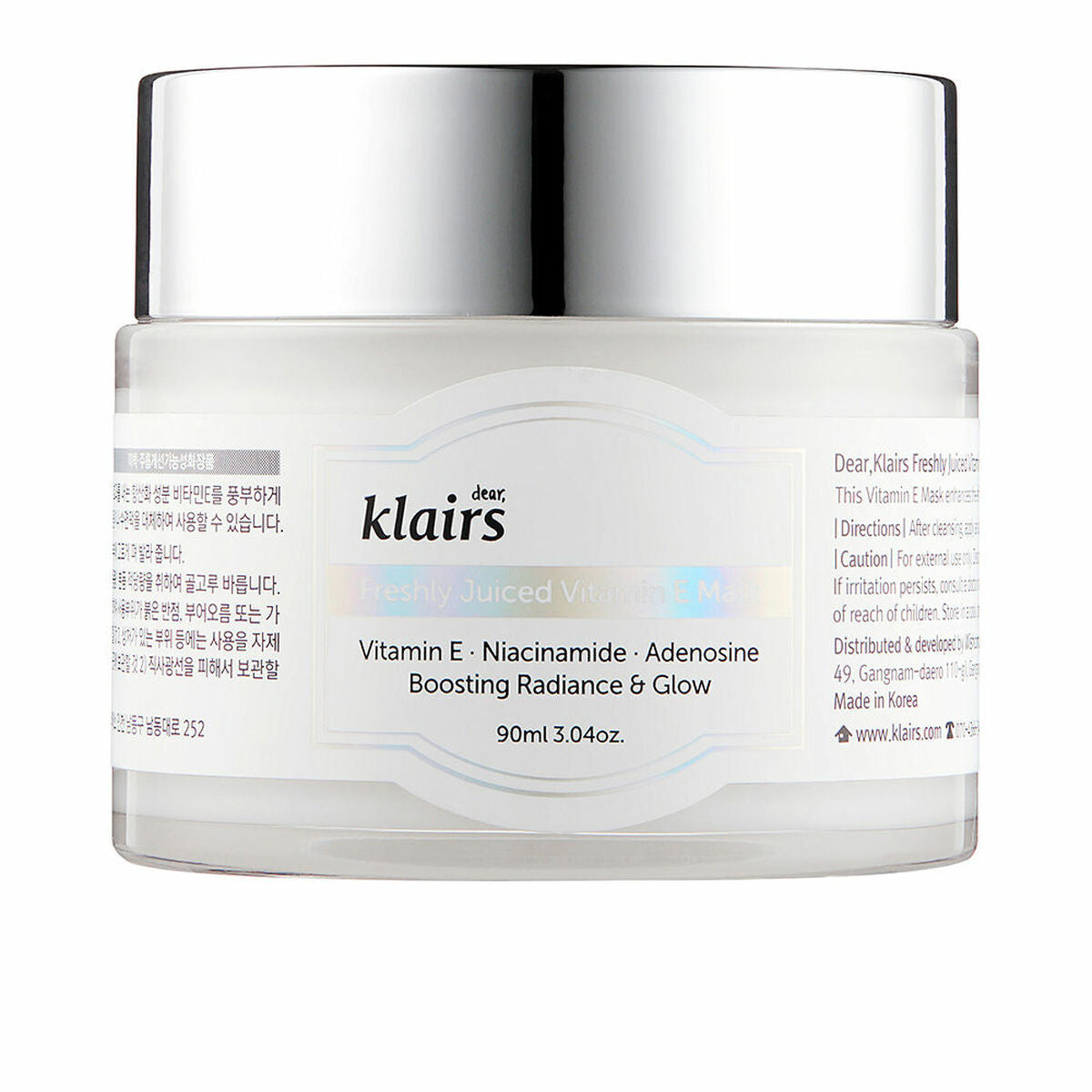 Ansigtsmaske Klairs Freshly Juiced 90 ml maskeemballage