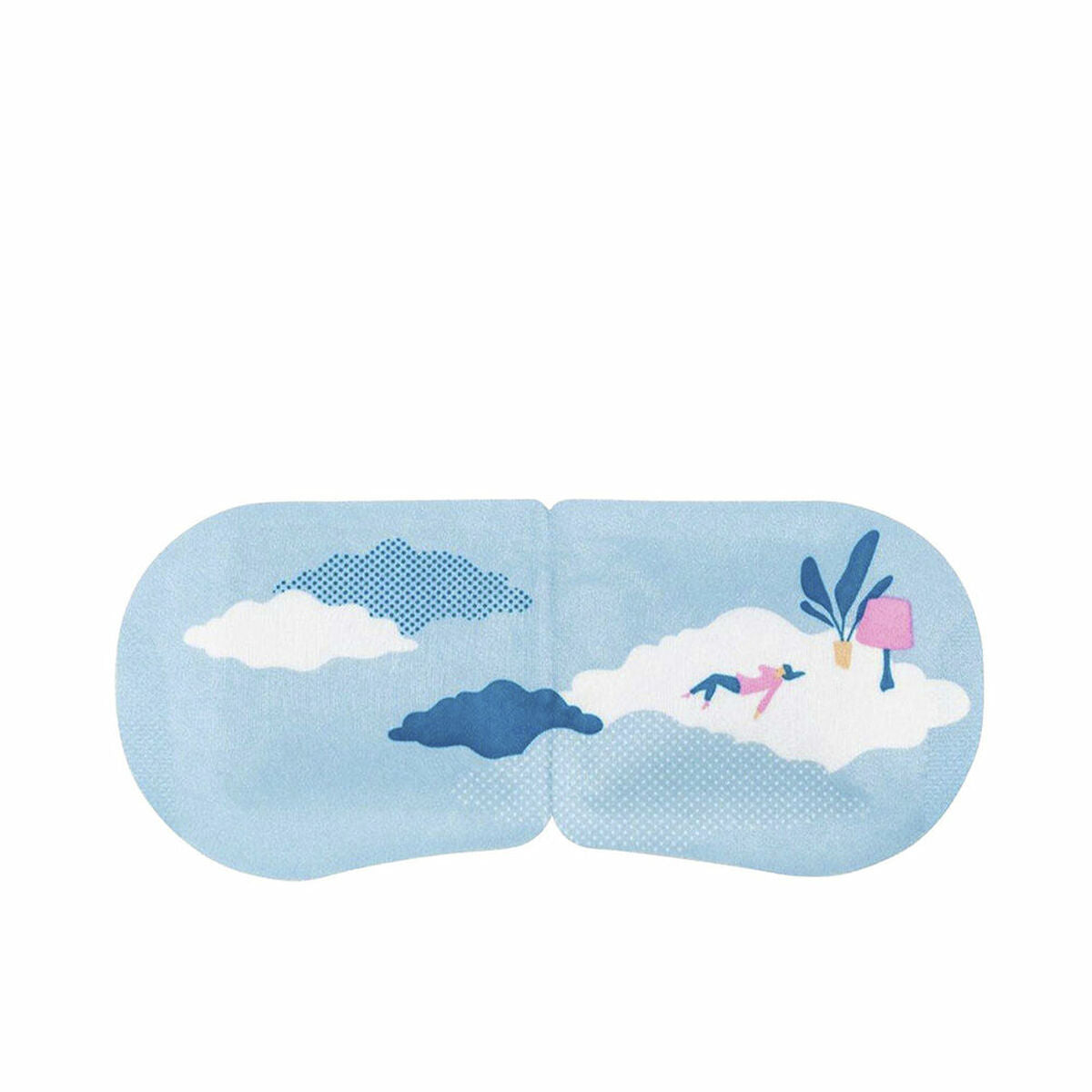 Ansigtsmaske Steambase Daily Eyemask Fleecy Cloud (1 enhed) maskeemballage