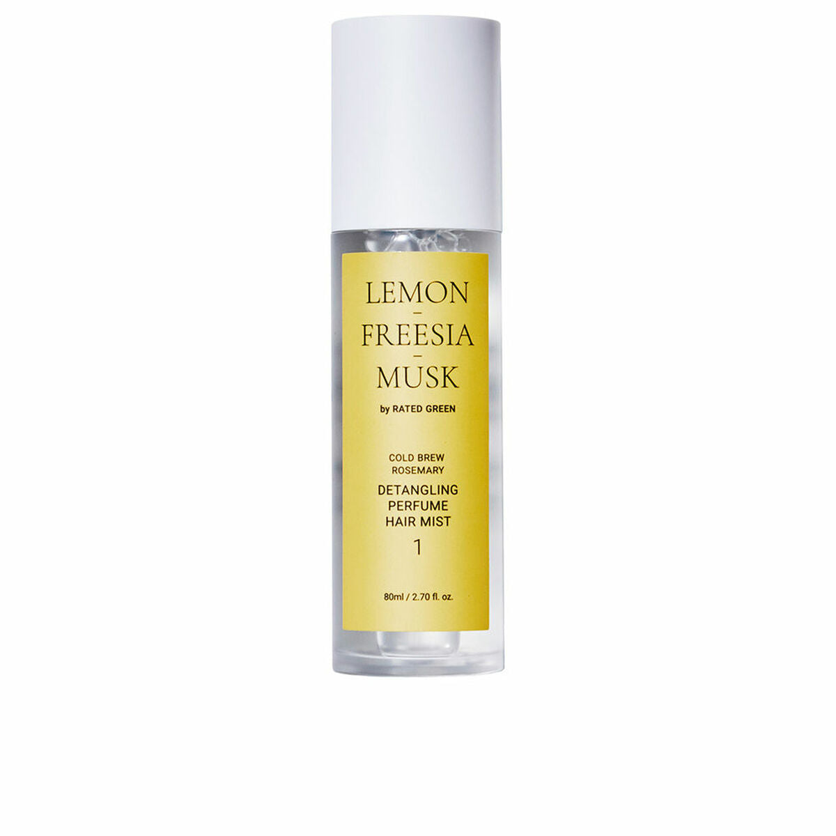 Conditioner vurderet Green LEMON FREESIA 80 ml til kvinder balsam flaske
