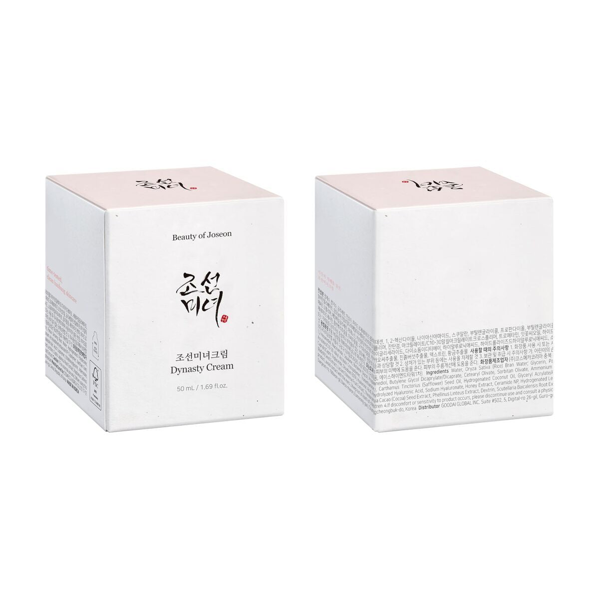 Facial Cream Beauty of Joseon Dynasty Cream 50 ml hudplejeemballage