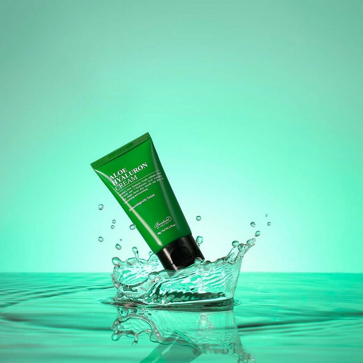 Hydrating Facial Cream Benton Aloe Hyaluron 50 g til kvinder hudpleje emballage