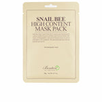 Ansigtsmaske Benton Snail Bee Højt indhold 20 ml til kvinder maske emballage