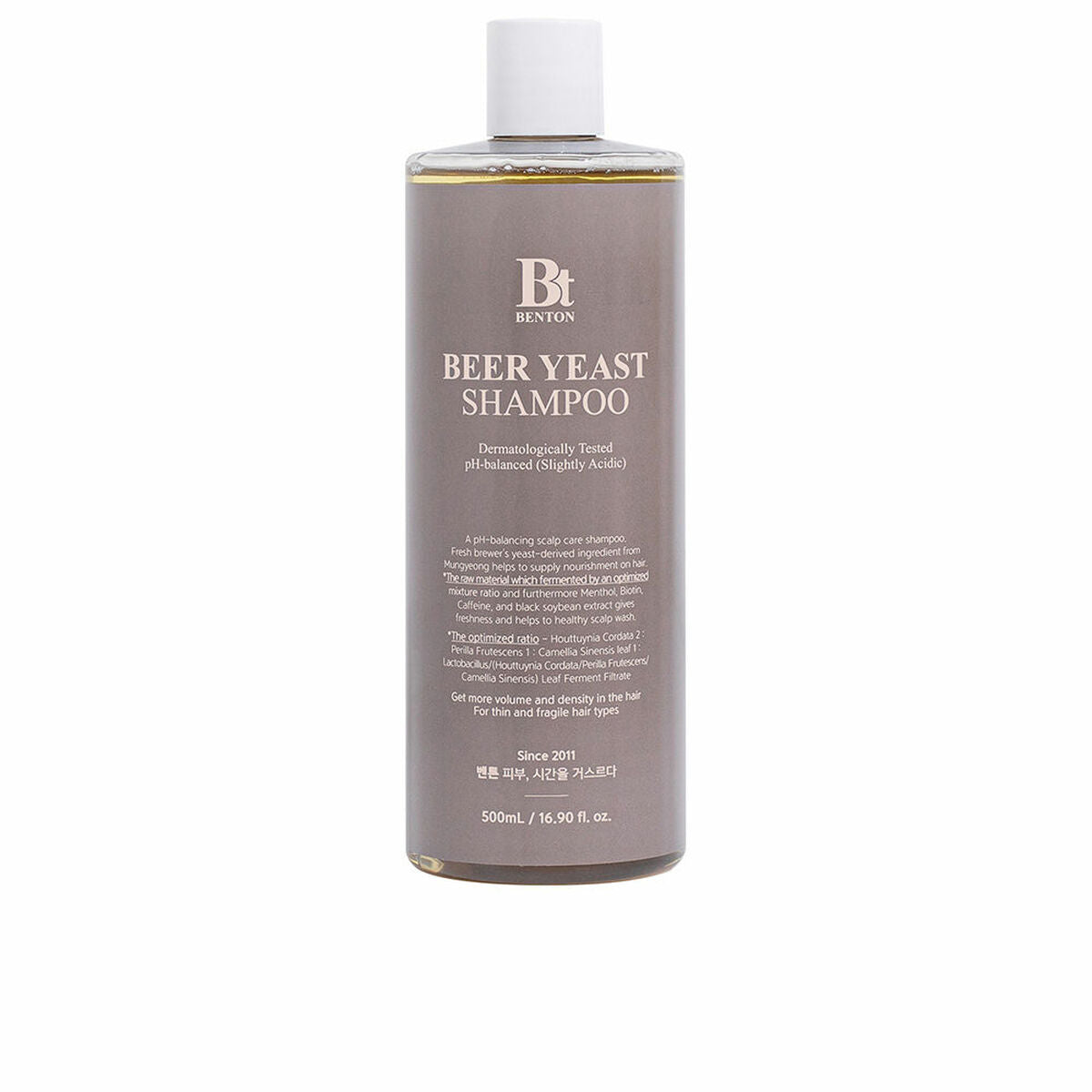 Shampoo Benton ØLGÆR 500 ml shampooflaske