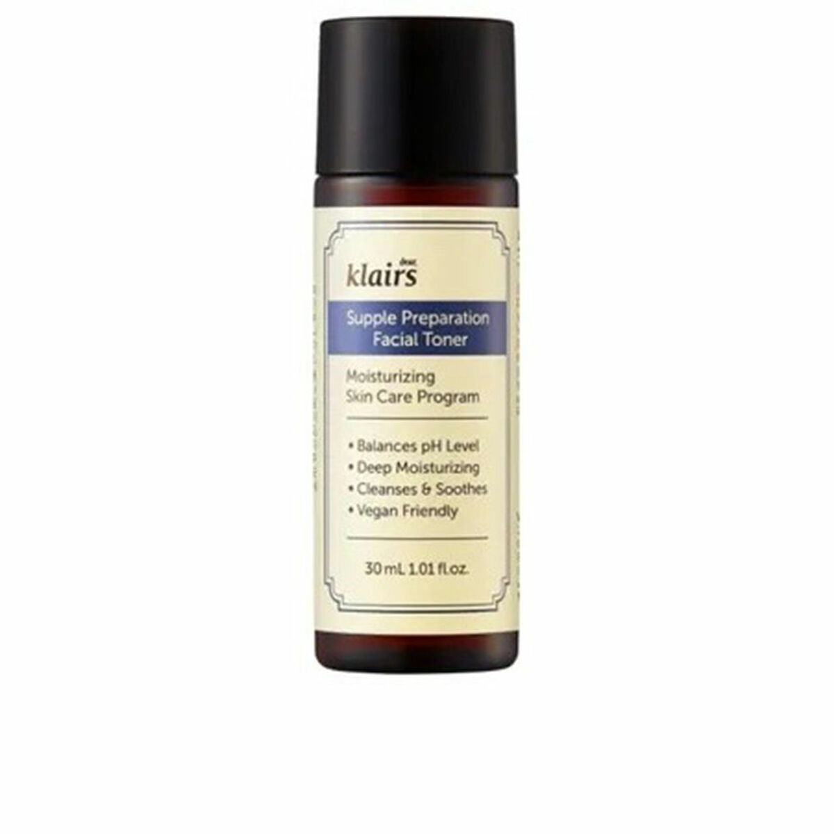 Facial Cleansing Gel Klairs SUPPLE PREPPARATION 30 ml til kvinder hudpleje emballage