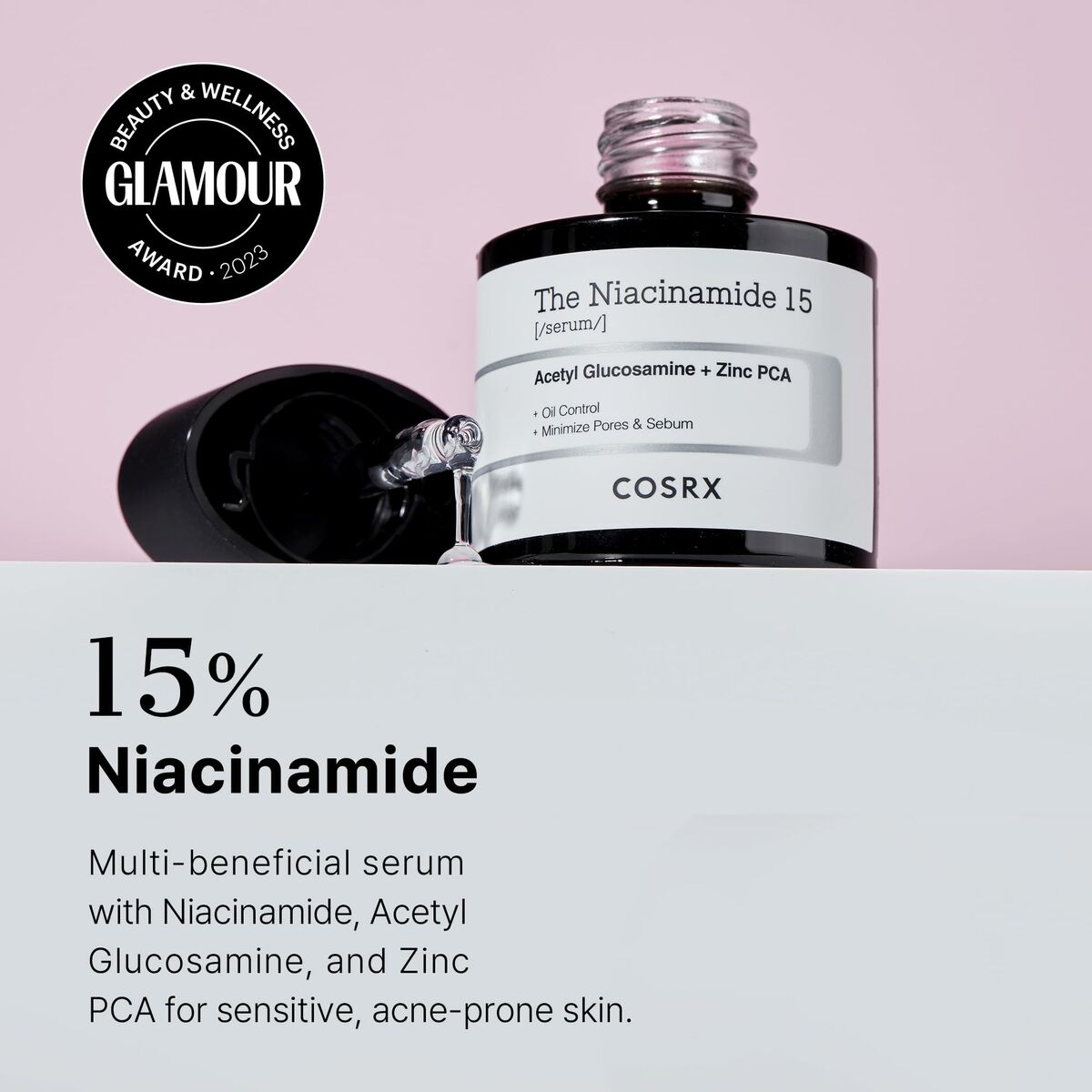 Ansigtscreme Cosrx THE NIACINAMIDE 20 ml hudplejeemballage til kvinder