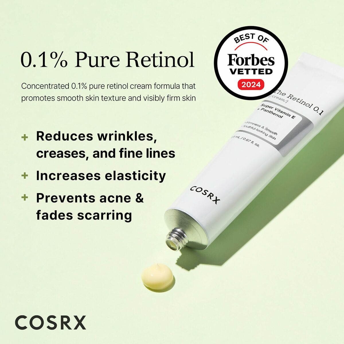 Day Cream Cosrx THE RETINOL hudplejeemballage