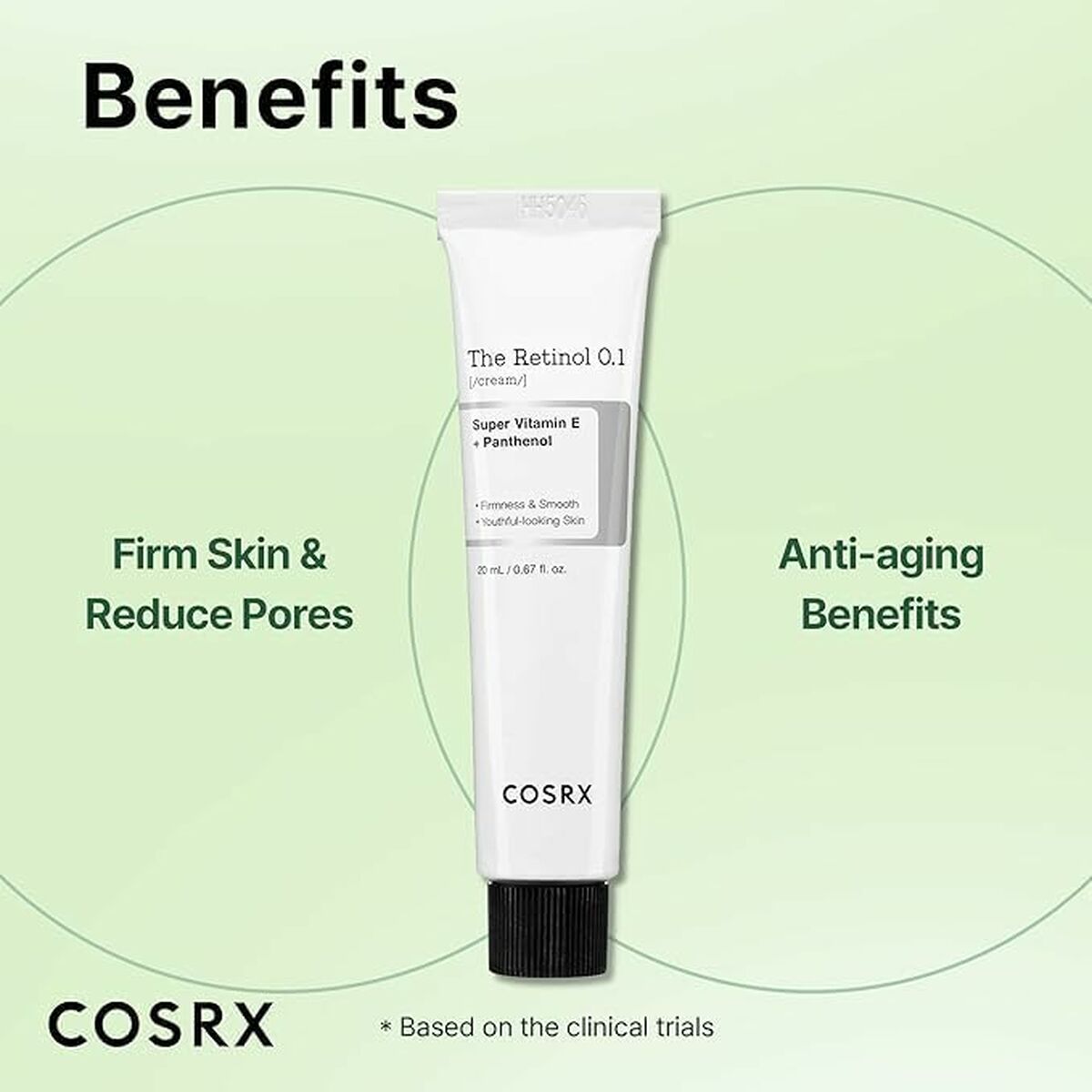 Day Cream Cosrx THE RETINOL hudplejeemballage