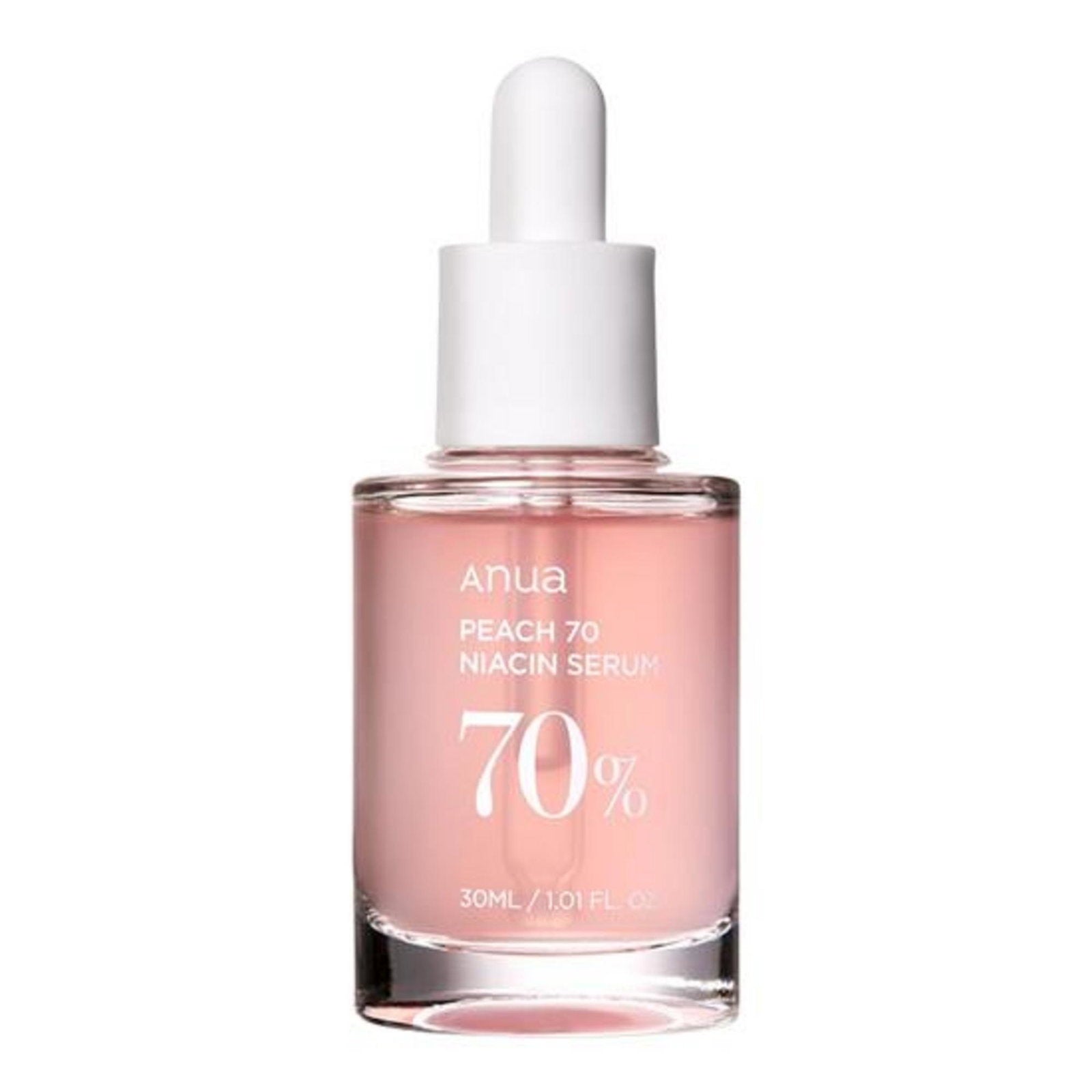 Anua, Peach 70, Niacinamide, Glow, After cleansing, Serum, For Face, 30 ml