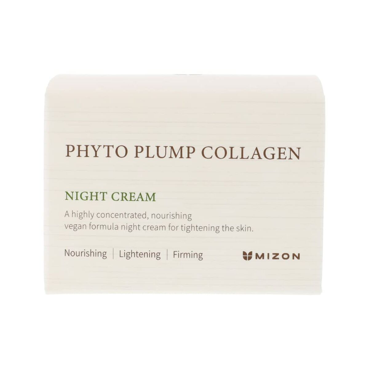Night Cream Mizon Phyto Plump Collagen 50 ml hudplejeemballage