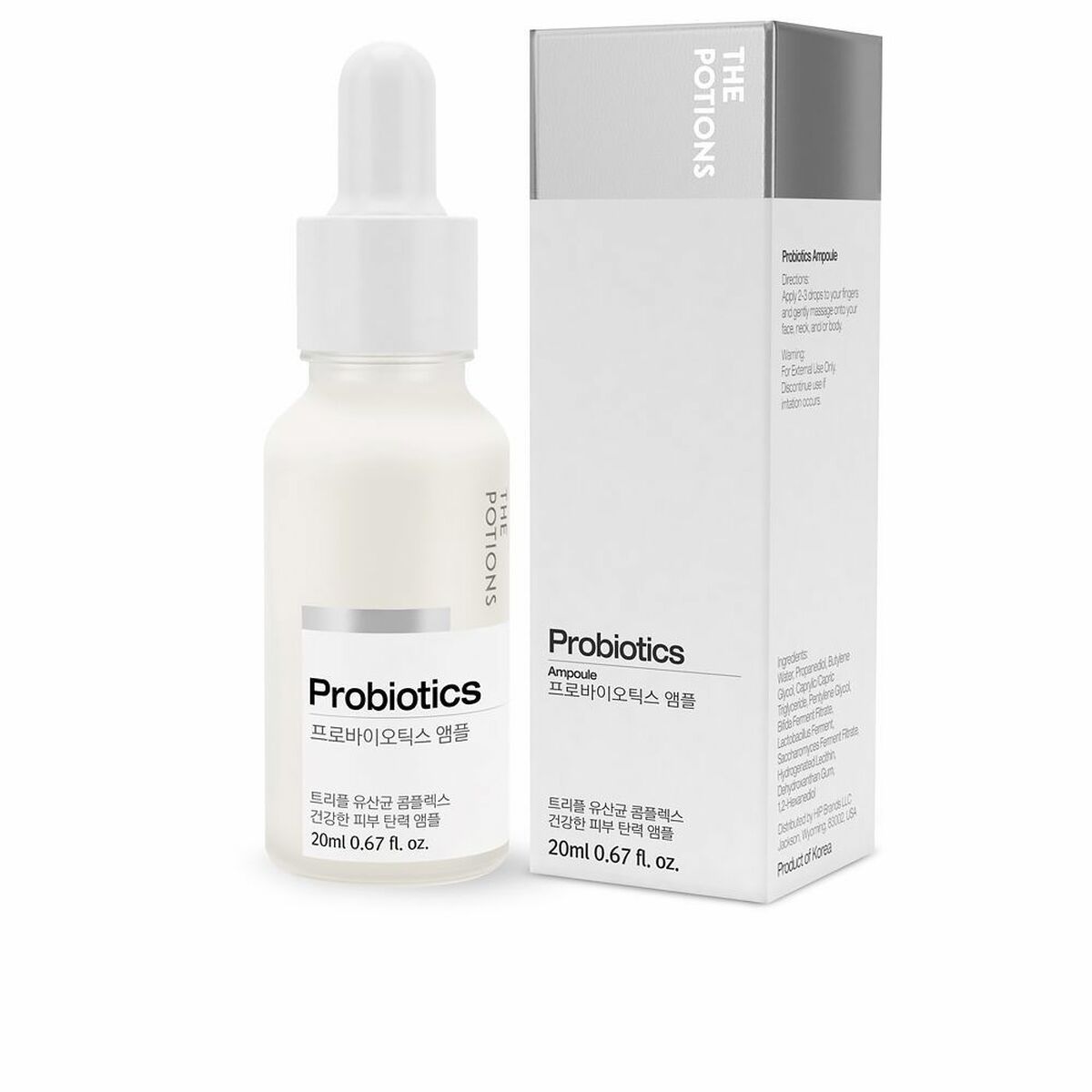 Day Cream The Potions Probiotics 20 ml til kvinder hudpleje emballage