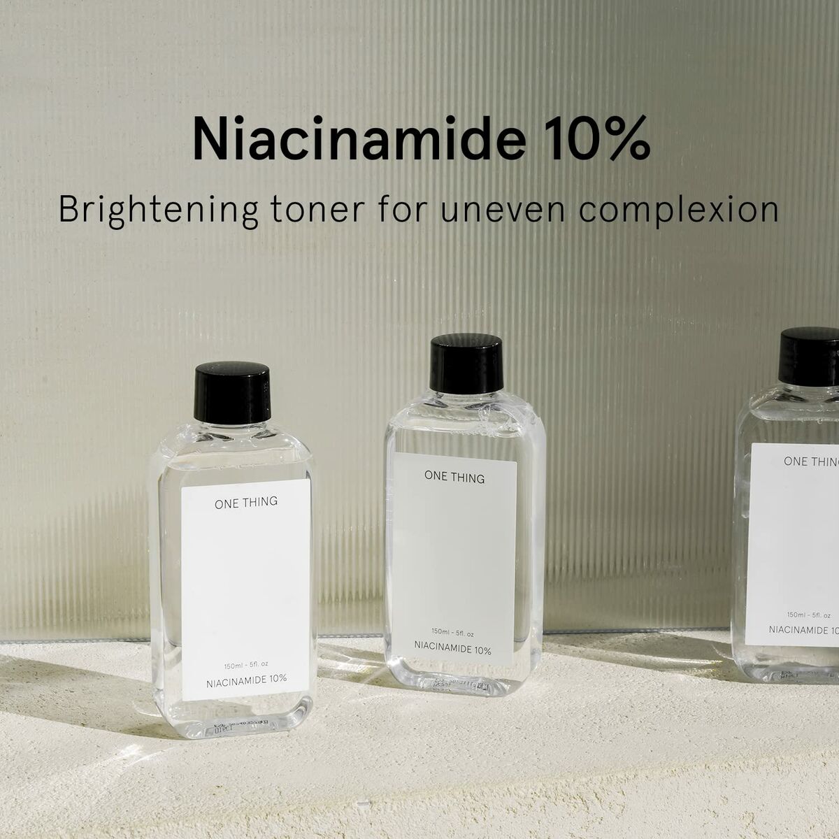 Facial Toner One Thing Niacinamide 10% 150 ml hudplejeemballage