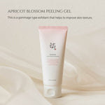 Exfoliating Facial Gel Beauty of Joseon ABRICOS BLOSSOM 100 ml til kvinder hudpleje emballage