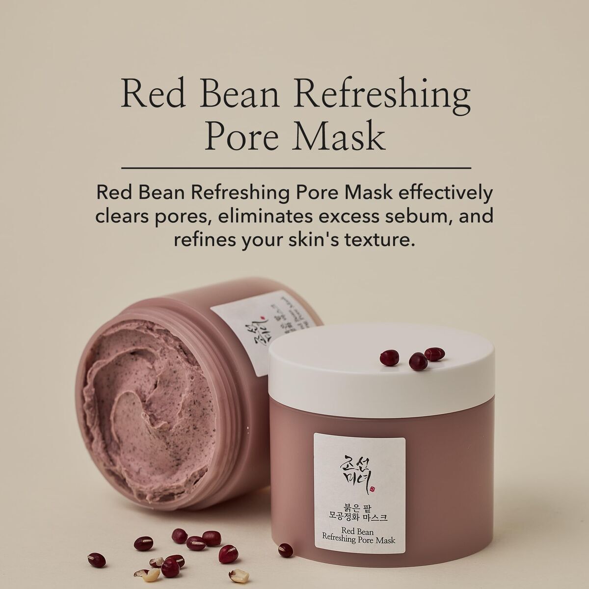Exfoliating Mask Beauty of Joseon RED BEAN 140 ml maskeemballage