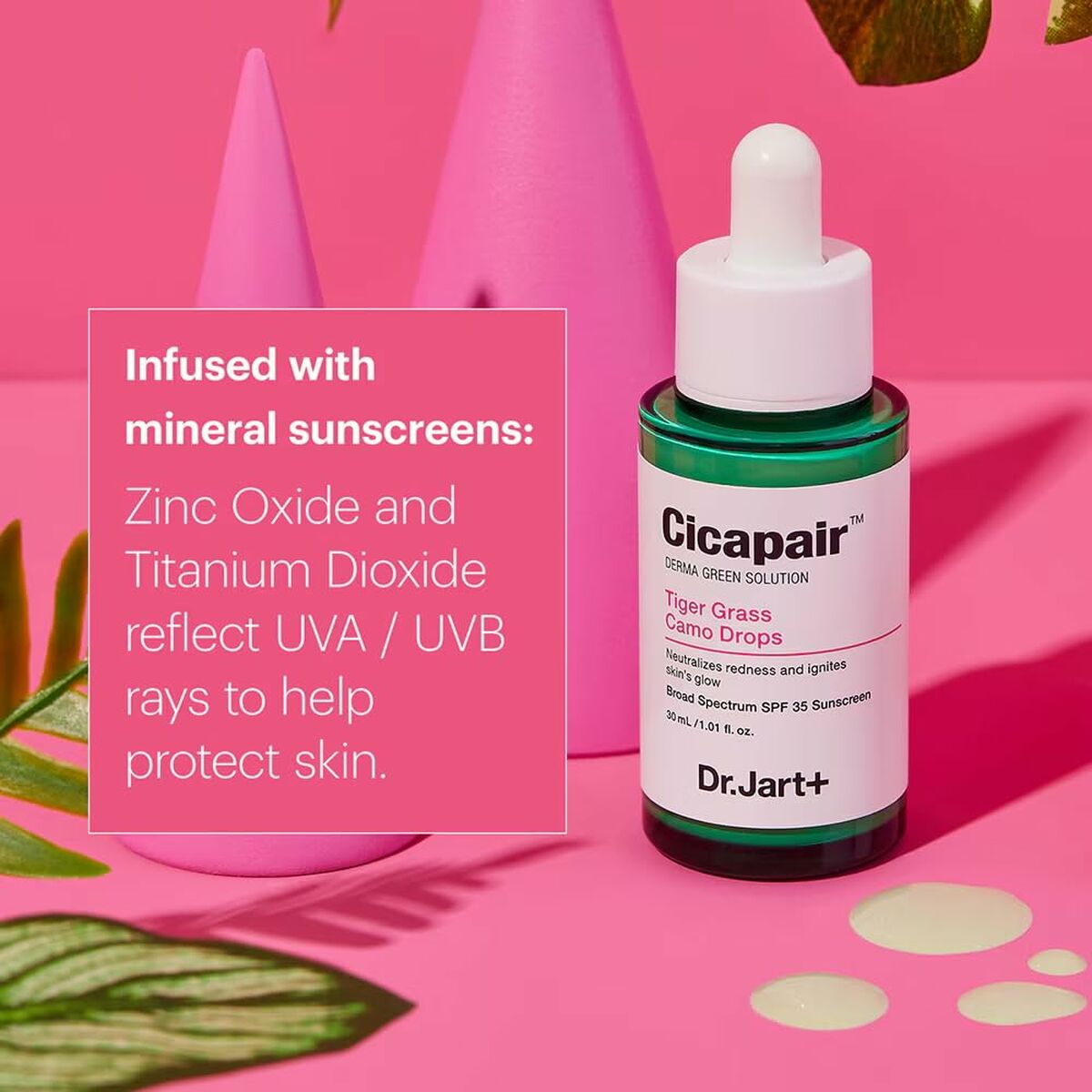 Ansigtskorrektor DR.JART+ CICAPAIR Spf 35 30 ml produktemballage