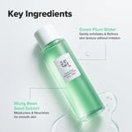 Facial Cleansing Gel Beauty of Joseon GREEN PLUM 150 ml til kvinder hudpleje emballage