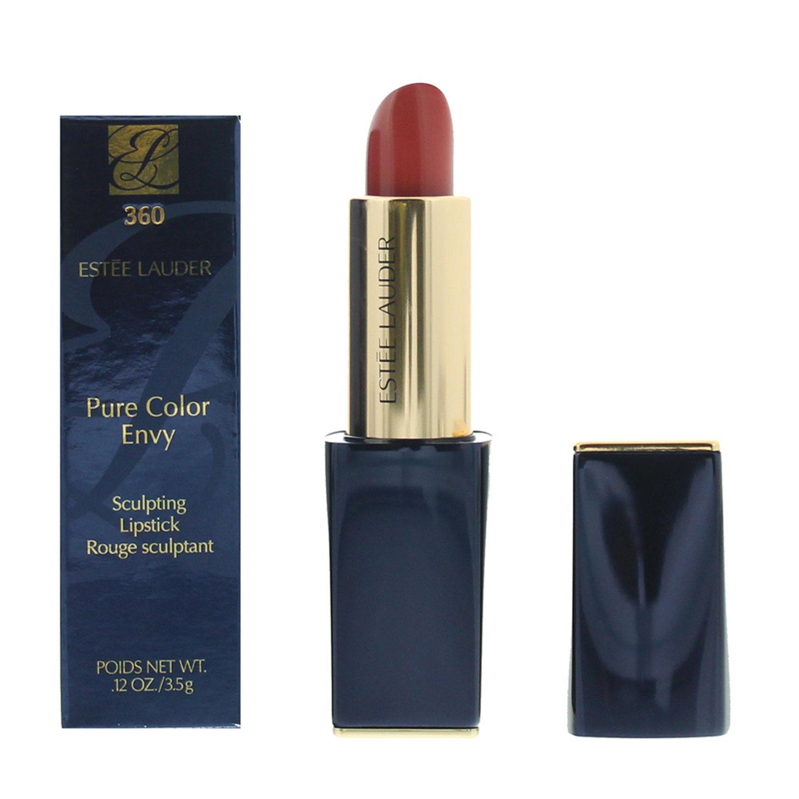 Estee Lauder, Pure Color Envy, Sculpting, Cream Lipstick, 360, Fierce, 3.5 g