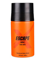Hrx, Escape, Deodorant Spray, For Men, 250 ml
