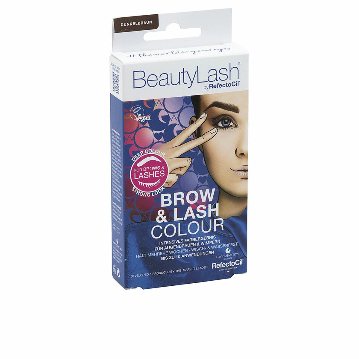 Øjenbrynsblyant RefectoCil BEAUTYLASH produktemballage