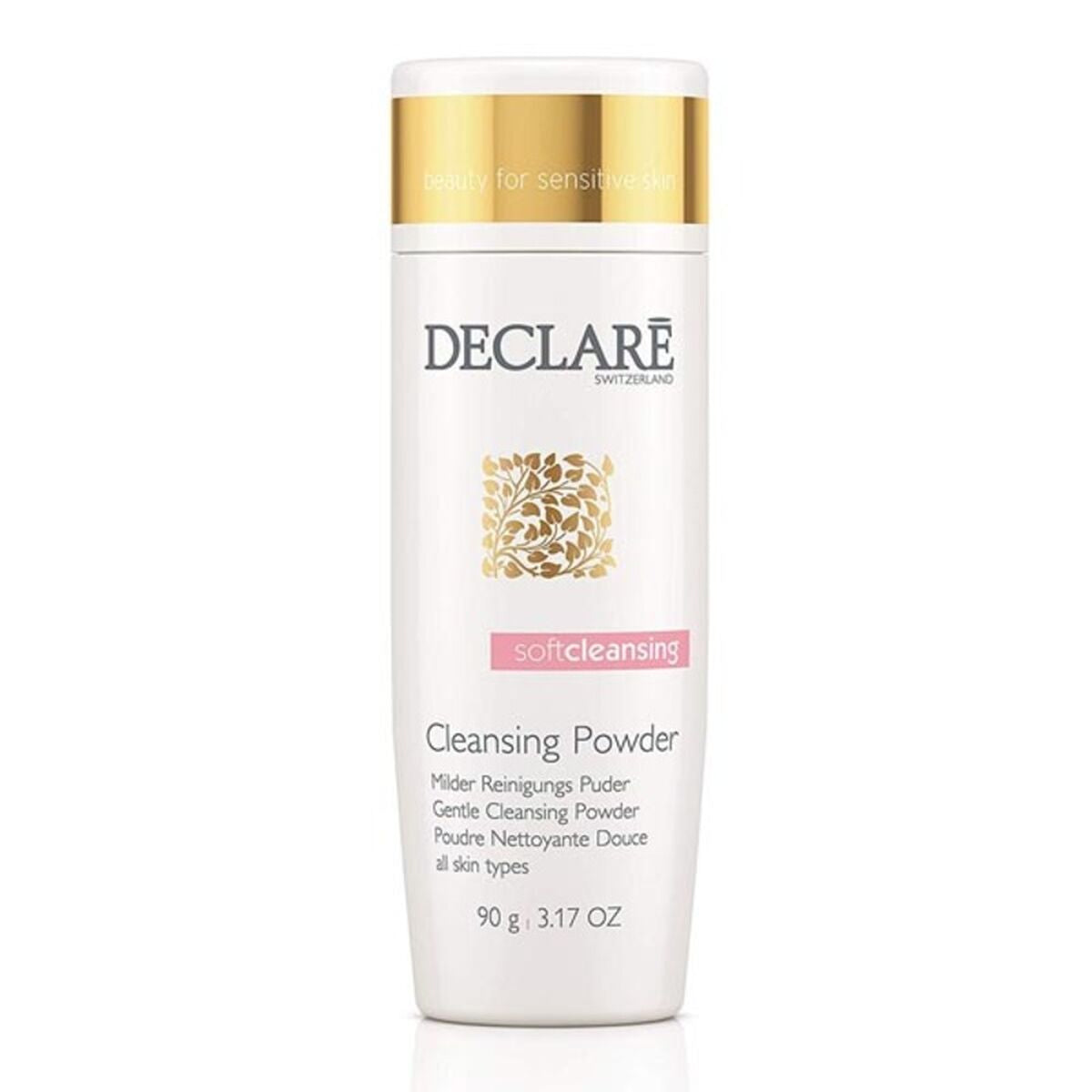 Facial Cleanser Soft Cleansing Powder Declaré (90 g) hudplejeemballage