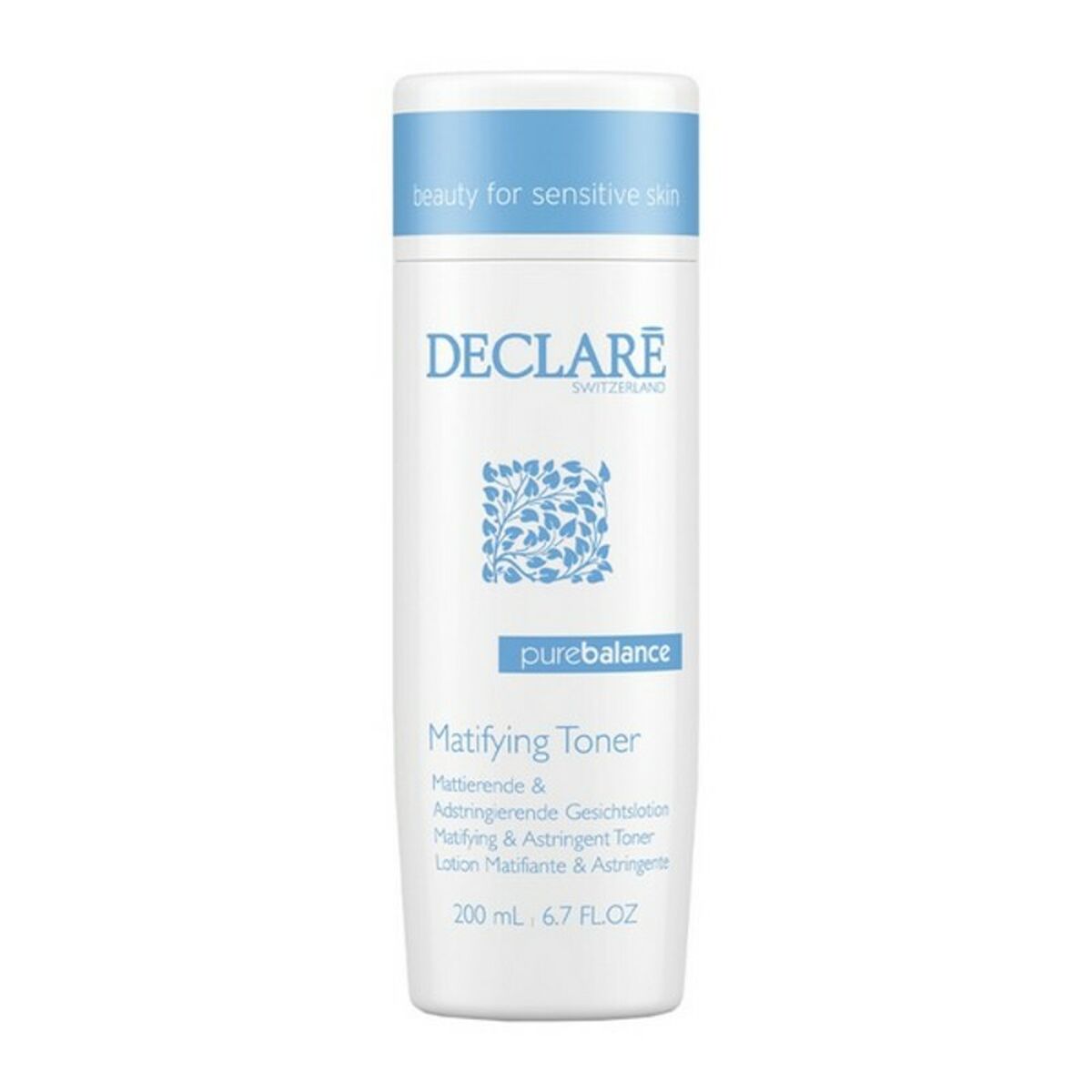 Facial Toner Declaré Pure Balance 200 ml hudplejeemballage