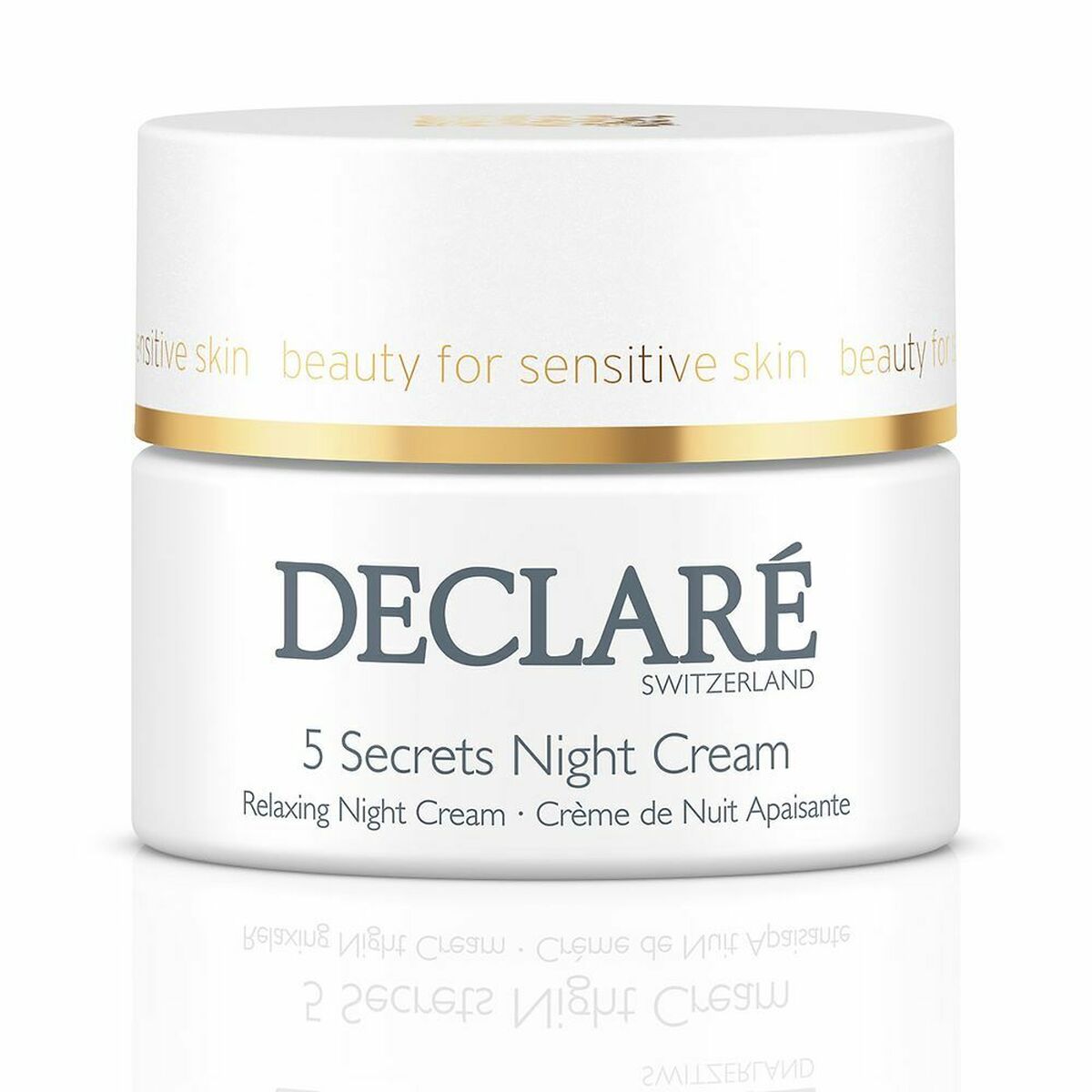 Night Cream Declaré Secrets 50 ml Soothing for Women hudplejeemballage