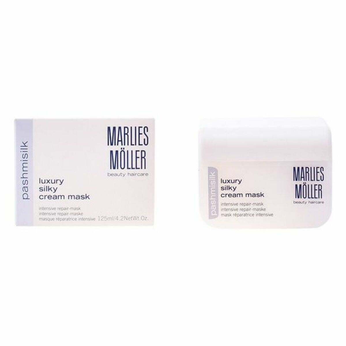 Restorative Hair Mask Marlies Möller Pashmisilk 125 ml hårmaske emballage