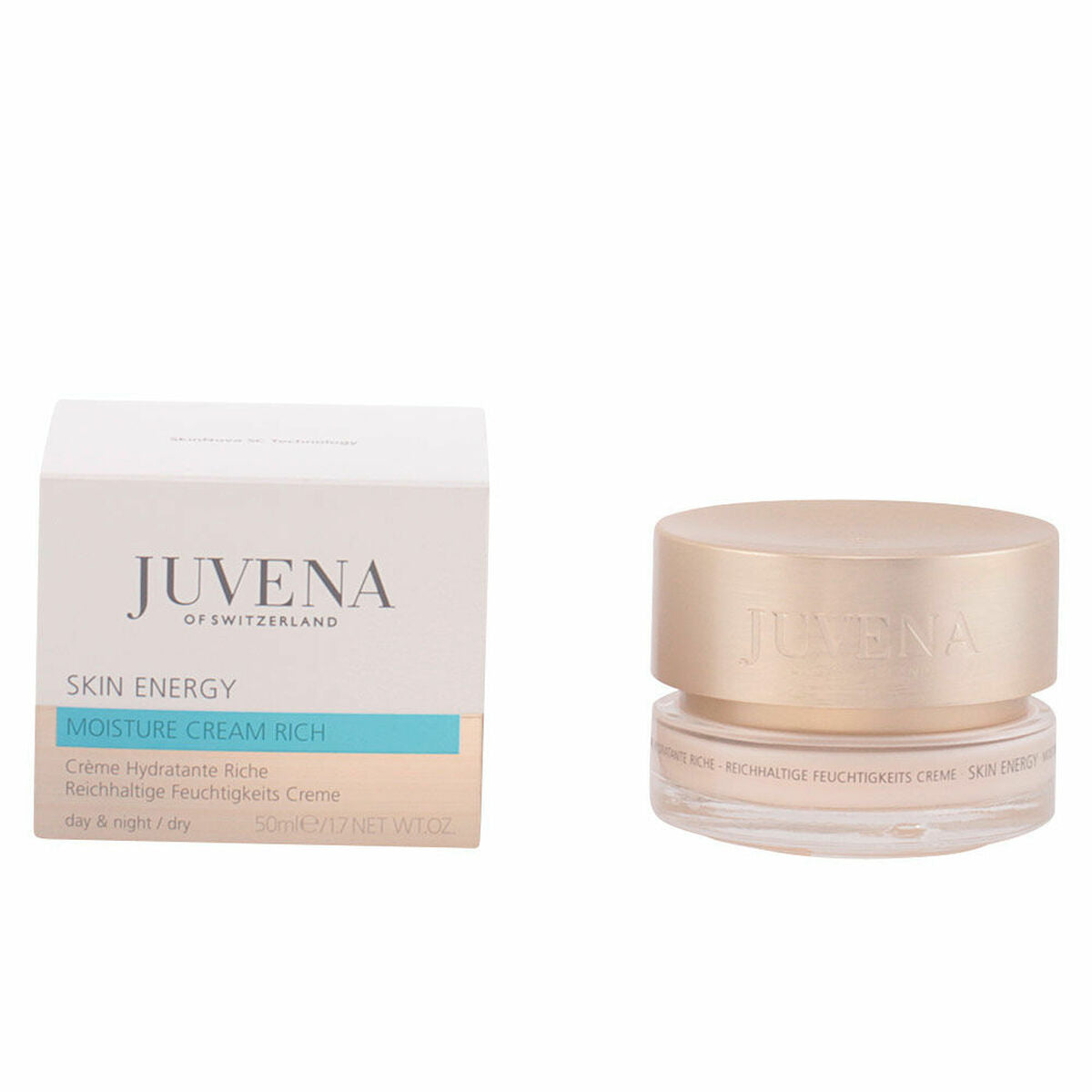 Nærende ansigtscreme Juvena Skin Energy 50 ml til kvinder hudplejeemballage