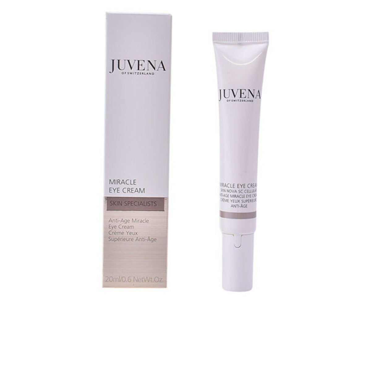 Anti-ageing creme til øjenområdet Juvena Miracle 20 ml til kvinder hudpleje emballage