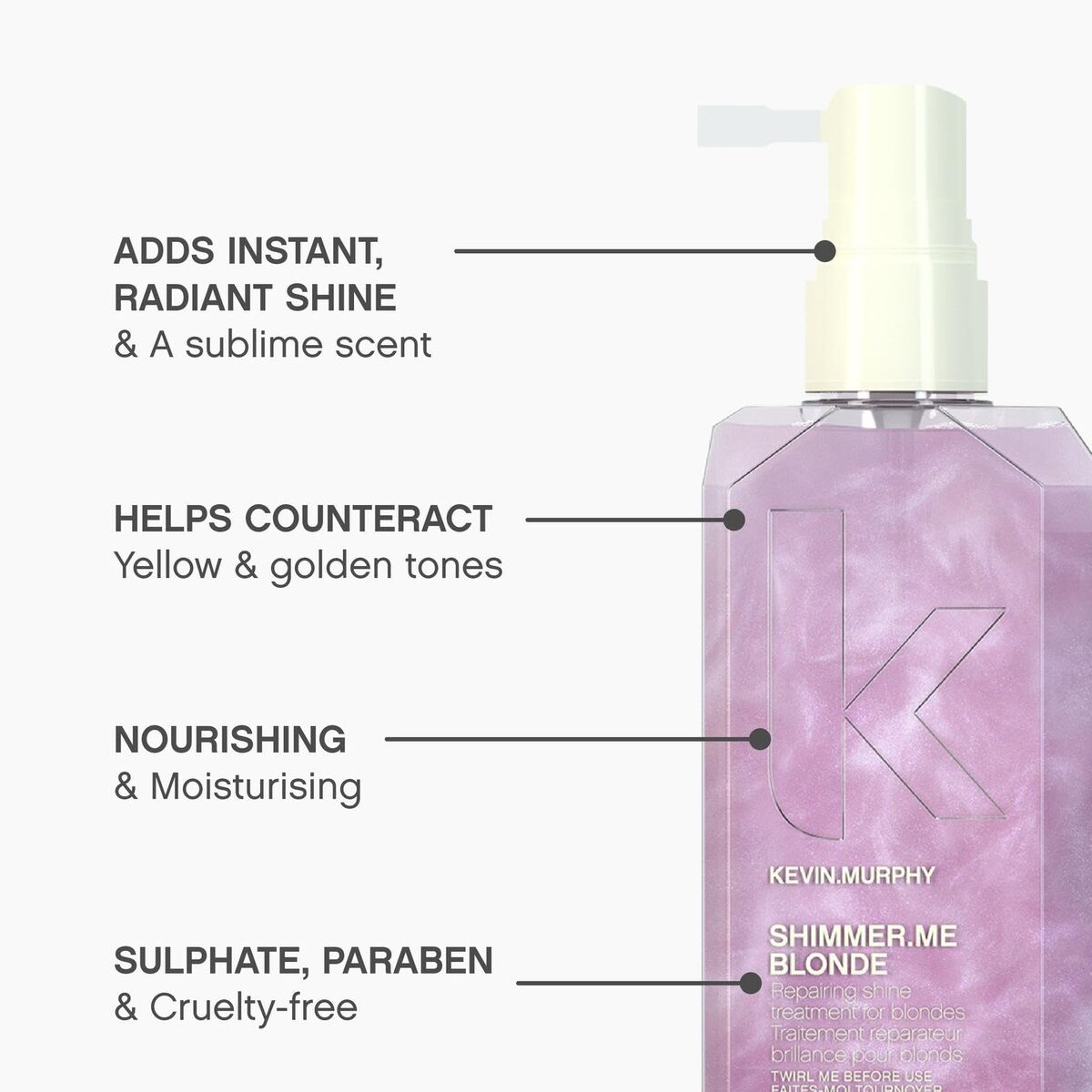 Balsam Kevin Murphy Shimmer-Me Blonde 100 ml balsamflaske