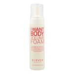 Styling Mousse Eleven Australia I Want Body (200 ml) produktemballage
