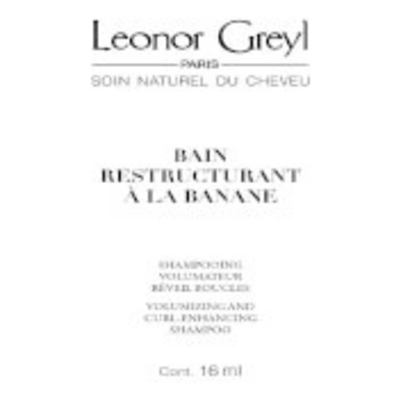 Leonor Greyl, A La Banane, Hair Shampoo, For Volume, 16 ml *Sample