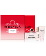 Set Salvatore Ferragamo: Signorina, Eau De Parfum, For Women, 100 ml + Signorina, Eau De Parfum, For Women, 10 ml + Signorina, Moisturizing, Body Lotion, 50 ml