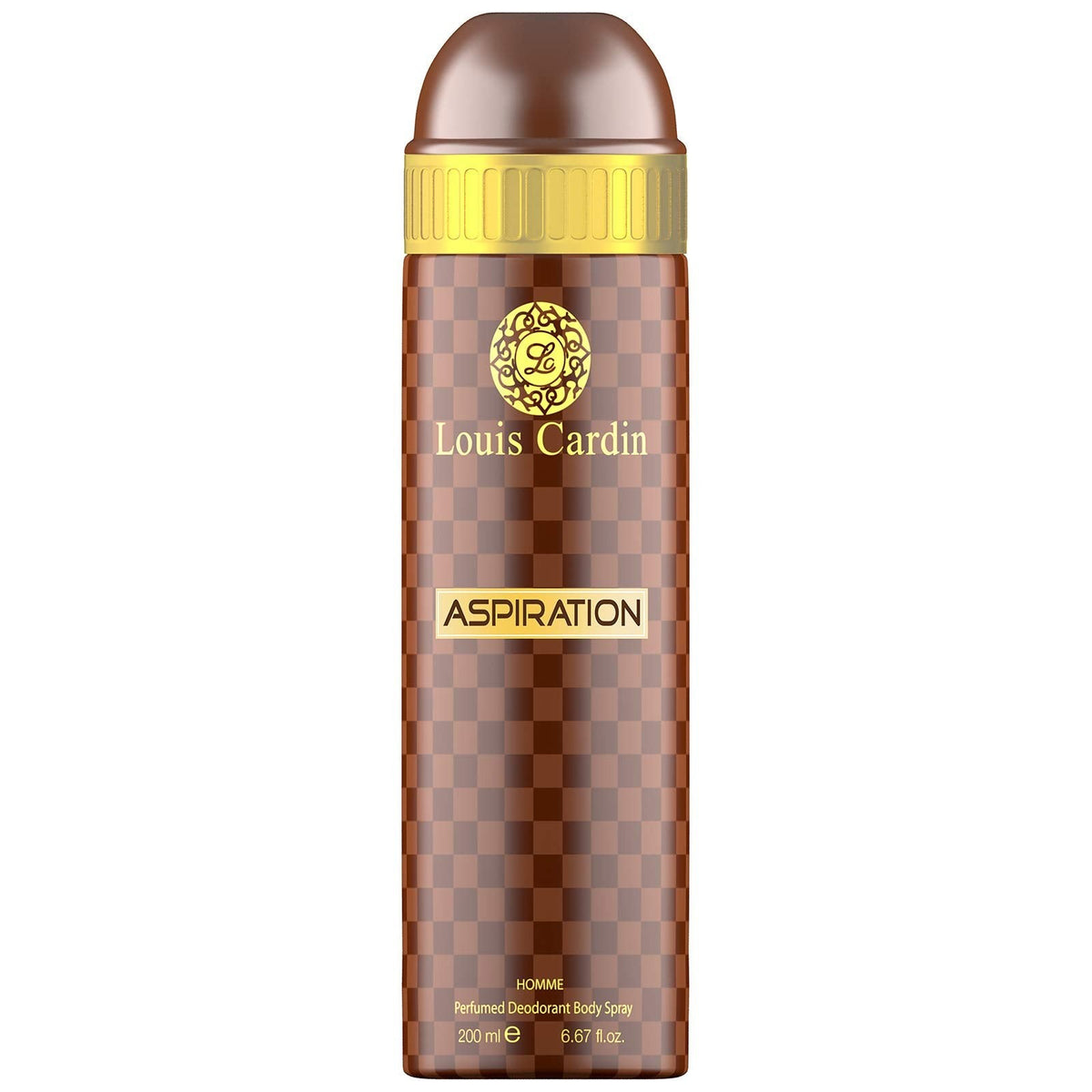 Louis Cardin, Aspiration, Deodorant Spray, For Men, 200 ml
