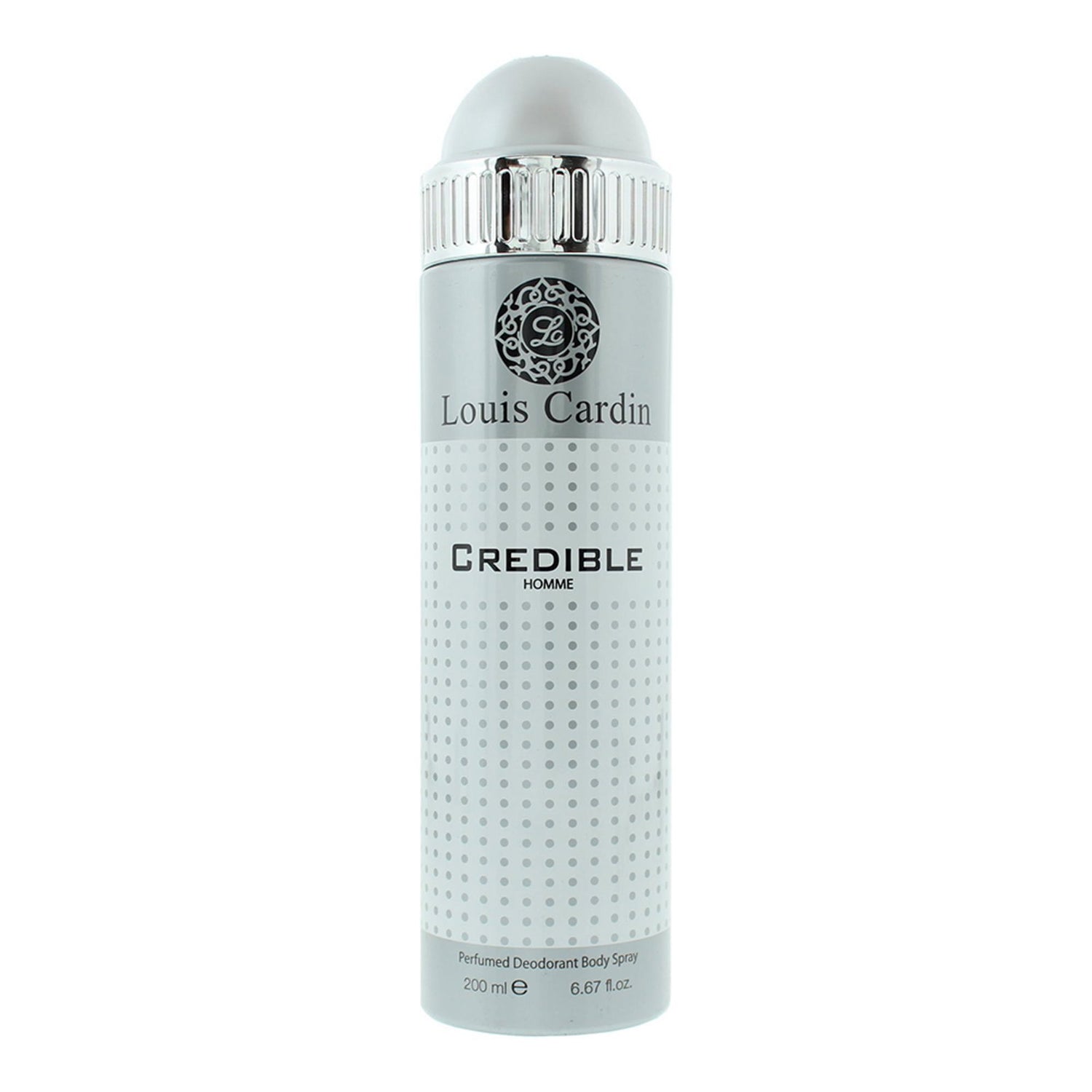 Louis Cardin, Credible Homme, Deodorant Spray, For Men, 200 ml