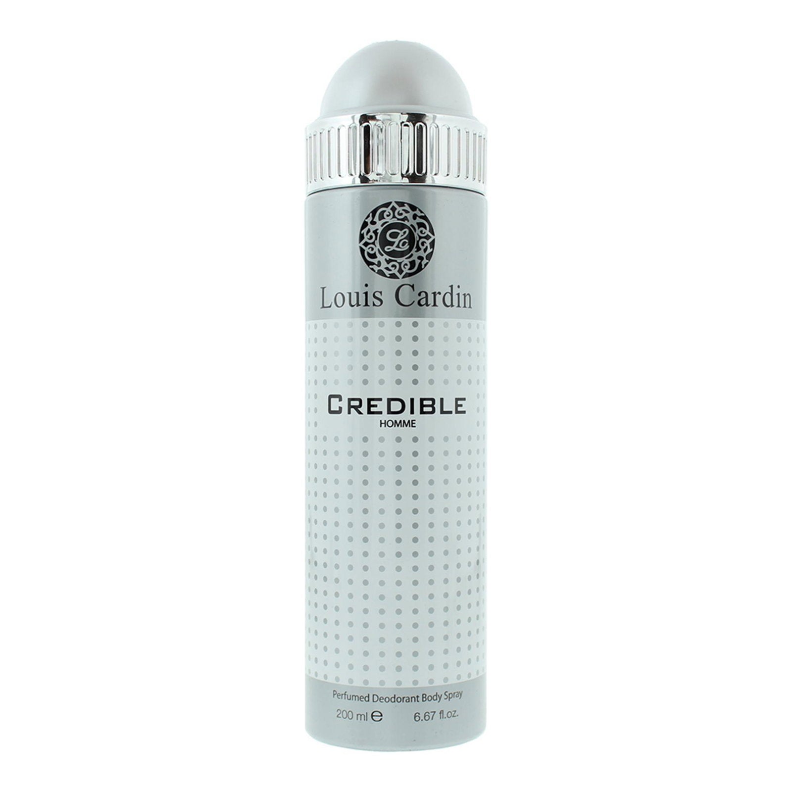 Louis Cardin, Credible Homme, Deodorant Spray, For Men, 200 ml
