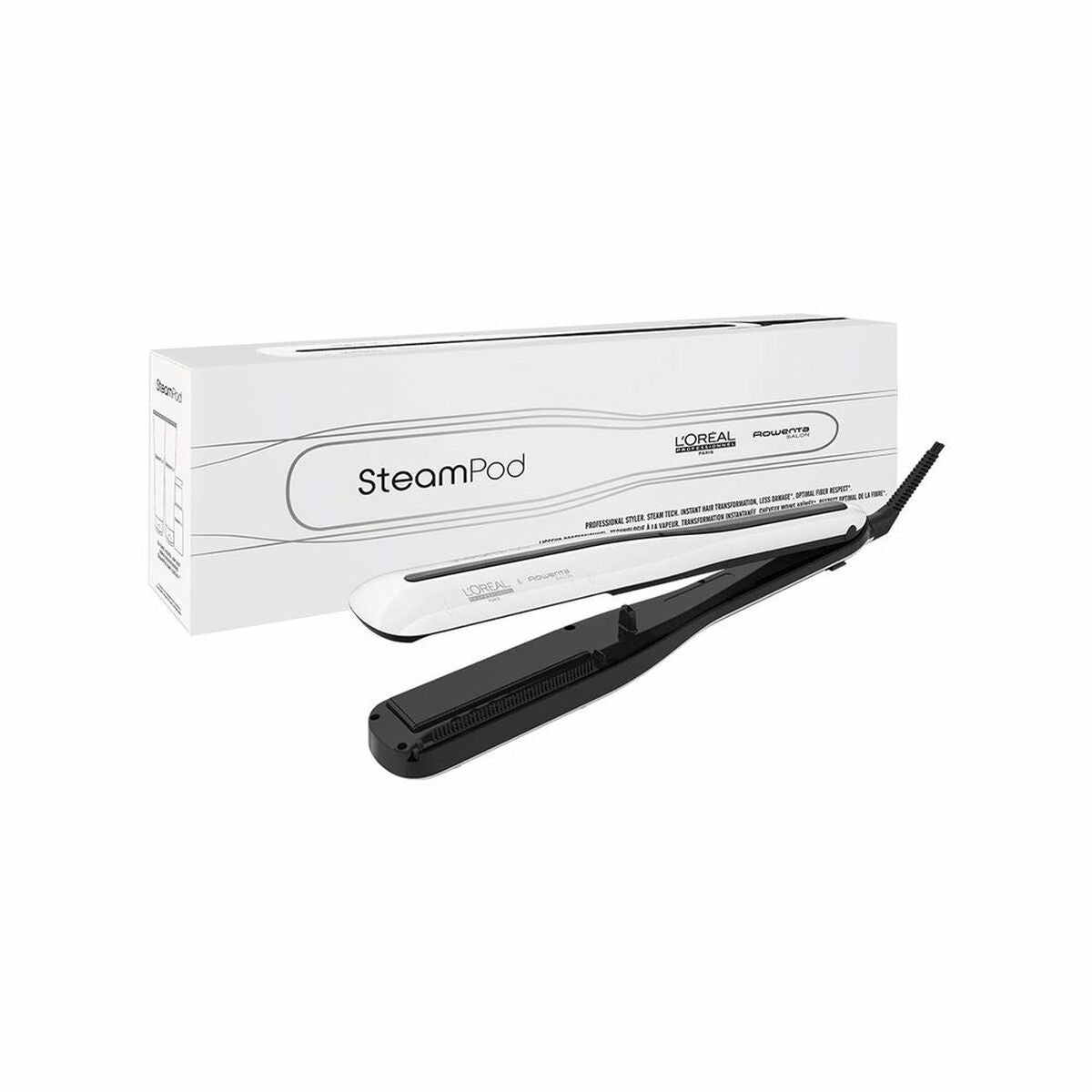 Glattejern L'Oréal Paris E3141800 Hvid/Sort 2-i-1 Hvid produktemballage