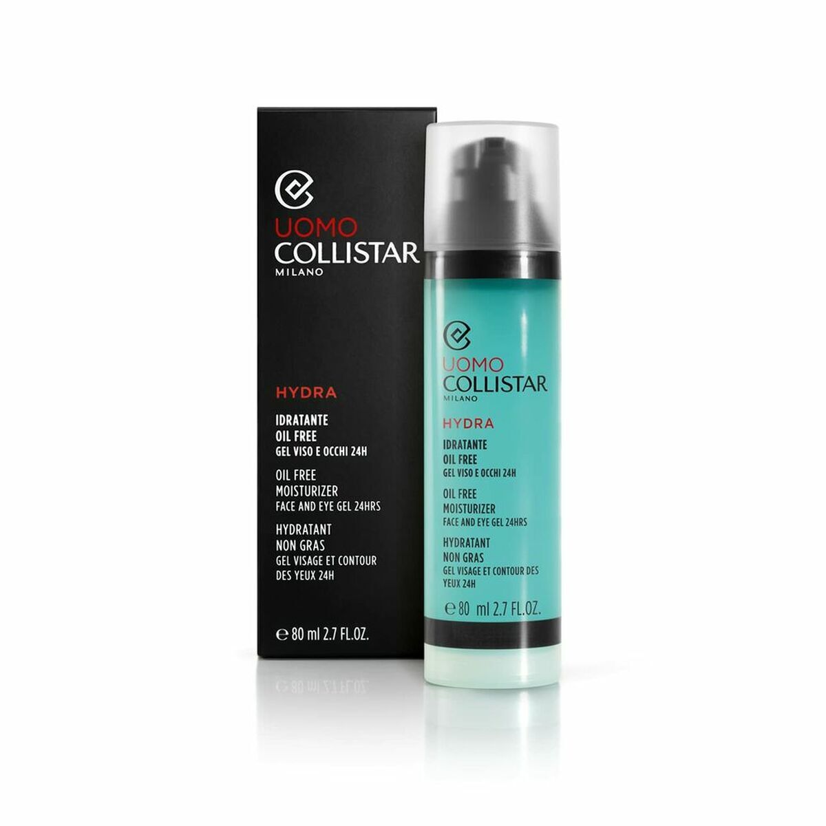 Moisturizing Gel Collistar UOMO for Men hudplejeemballage