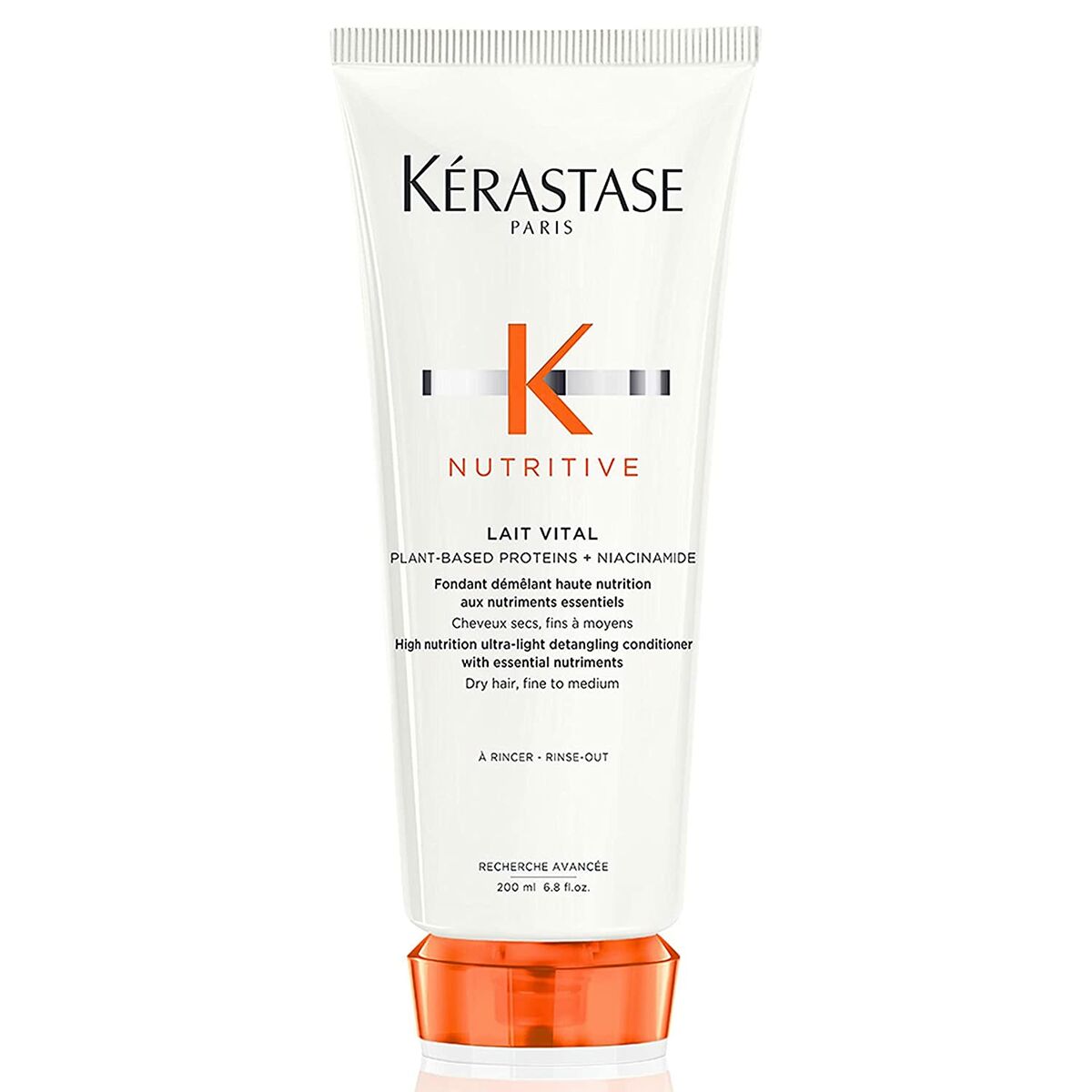 Revitaliserende næring Kerastase NUTRITIVE LAIT VITAL 200 ml produktemballage