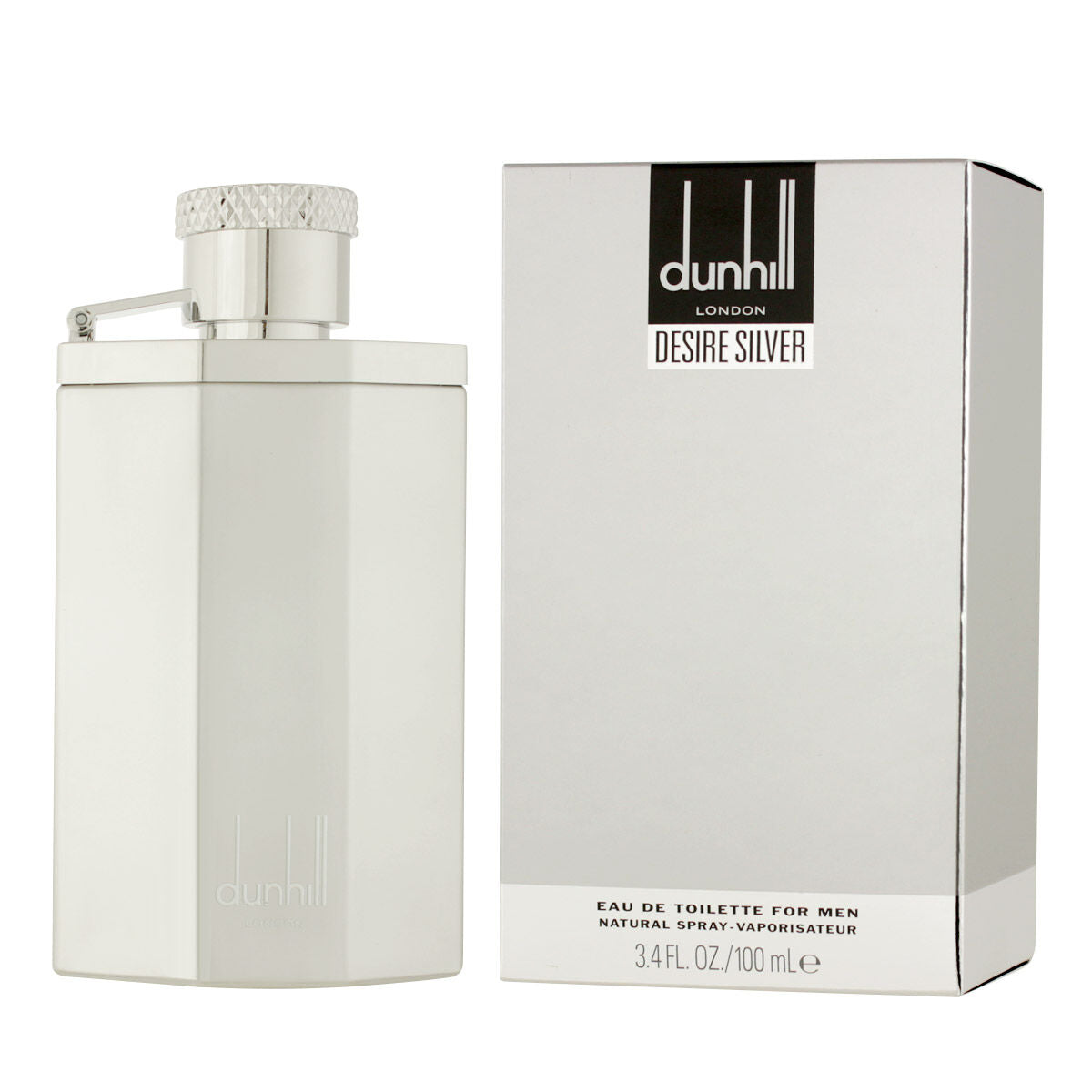 Herreparfume Dunhill Desire Silver EDT 100 ml til mænd flaske