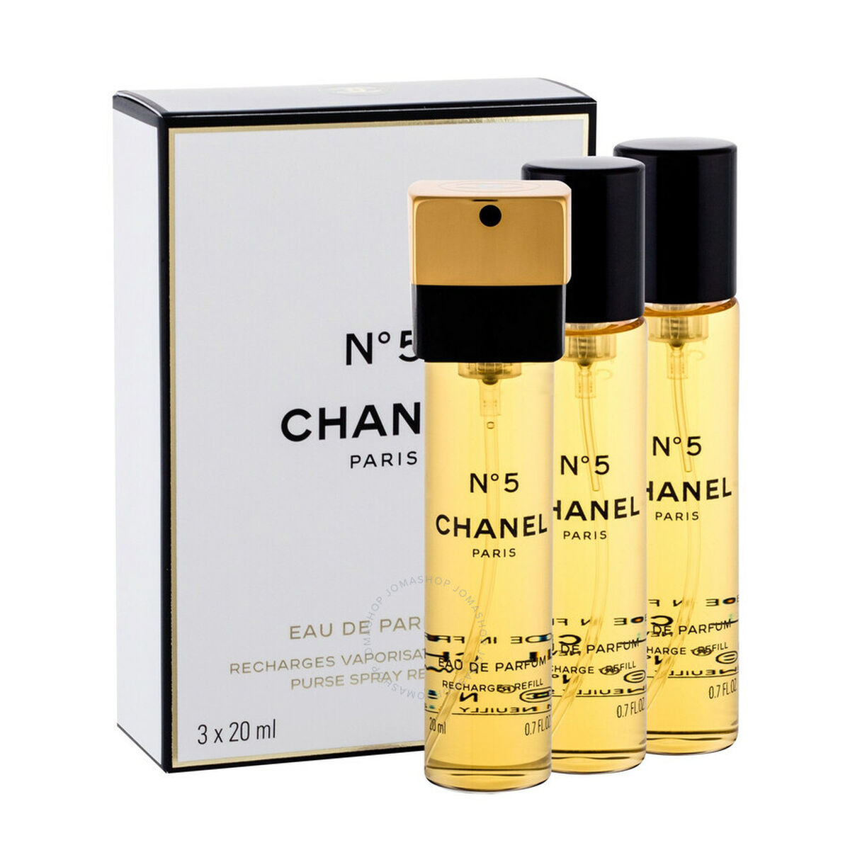 Dameparfumesæt Chanel Nº5 EDP EDT 3 stykker til kvinder flaske