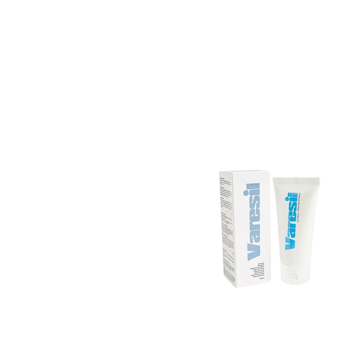 Plejecreme til åreknuder 500 Kosmetik Varesil 100 ml hudplejeemballage