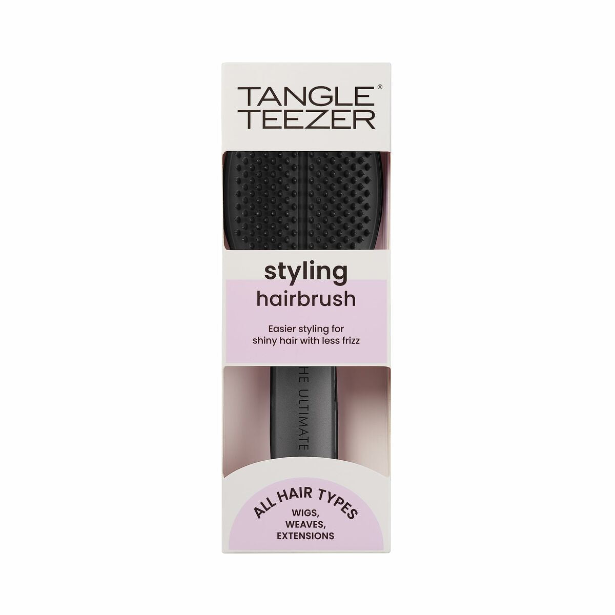 Detangling Hairbrush Tangle Teezer The New Ultimate Black produktemballage