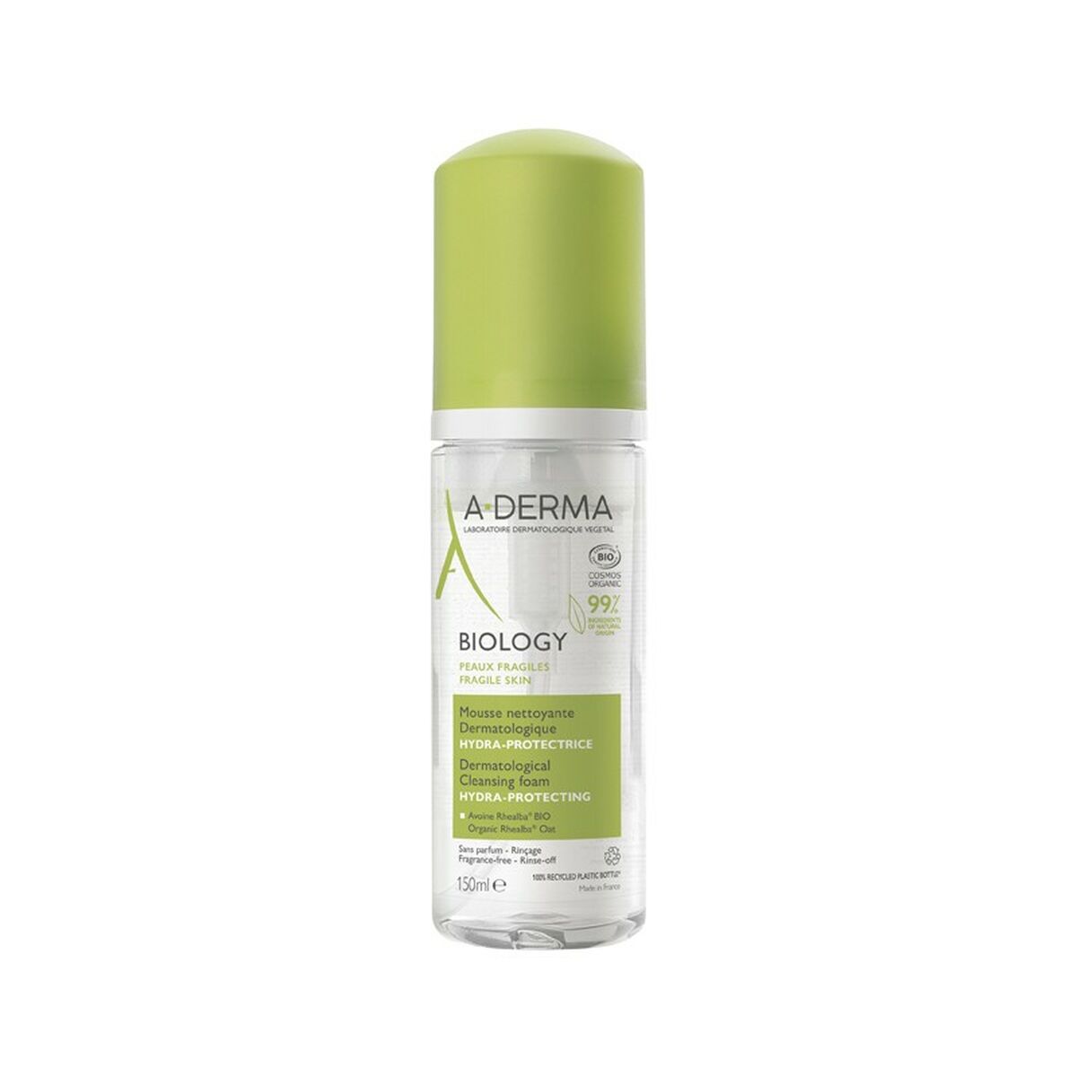 Foaming Cleansing Gel A-Derma Biology 150 ml hudplejeemballage