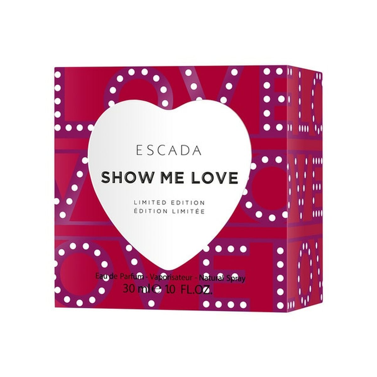 Dameparfume Escada Show Me Love EDP 30 ml Limited edition for Women flaske