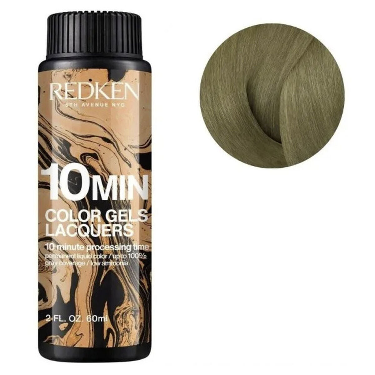 Permanent Dye Redken Color Gel Lacquers Nn 3 x 60 ml Nº 8NN Crème Brulee (3 Enheder) hudplejeemballage