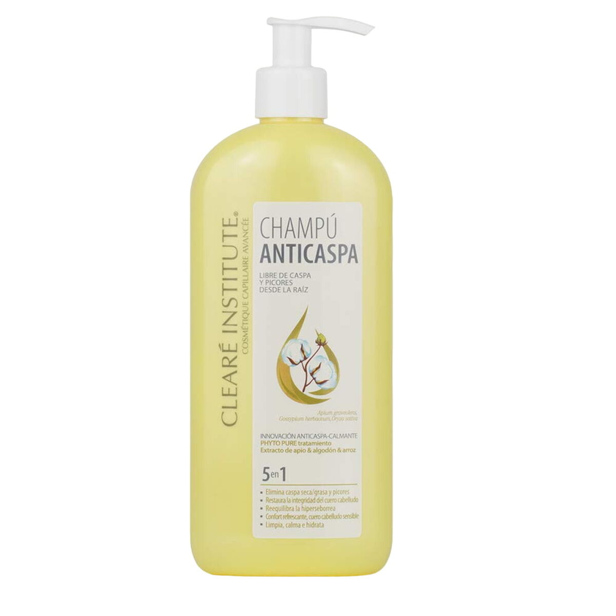 2-i-1 anti-skæl shampoo og balsam Redenhair Anticaspa 400 ml shampooflaske