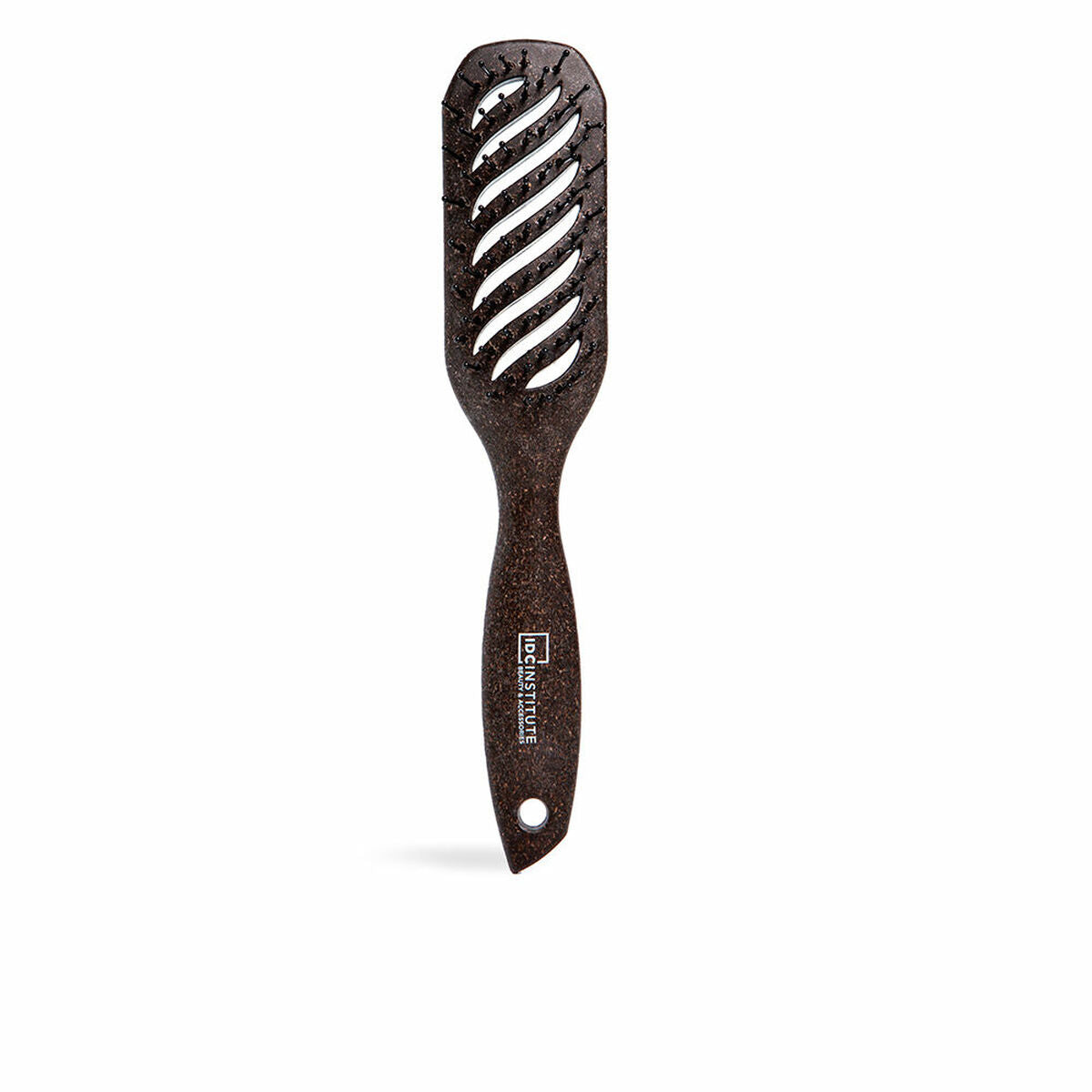Detangling Hairbrush IDC Institute Mørkebrun produktemballage